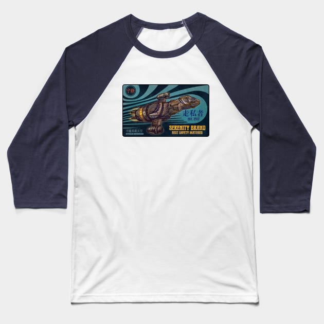 Serenity Brand Matches Baseball T-Shirt by ChetArt